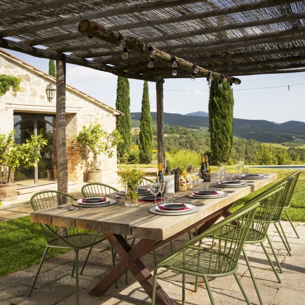Casa del Pastore | Spectacular views from this villa in Valdorcia