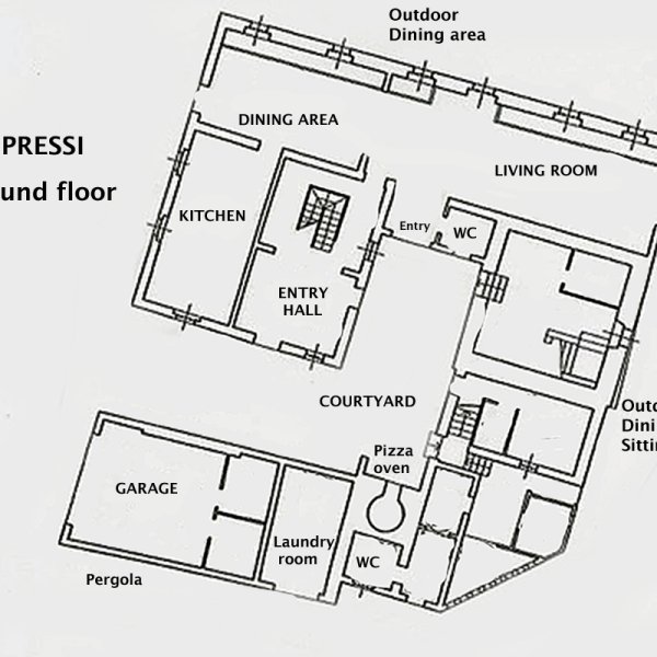 Cipressi Ground floor