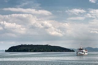 Isola Maggiore on Lake Trasimeno Isola Maggiore on Lake Trasimeno