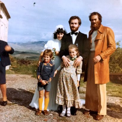 Wedding near Volterra in 1976