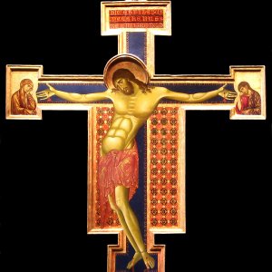 Cimabue's Crucifix in the Church of San Domenico