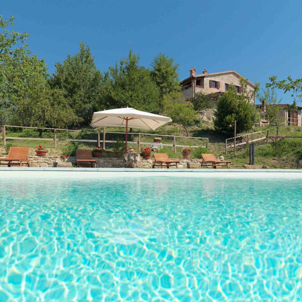 Casa del Cambio | Villa for 10 with Pool and A/C in Umbria, Italy