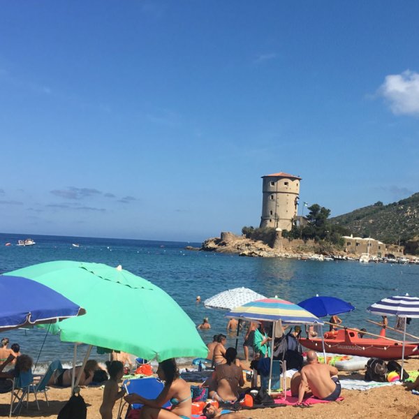 Campese beach on Isola del Giglio