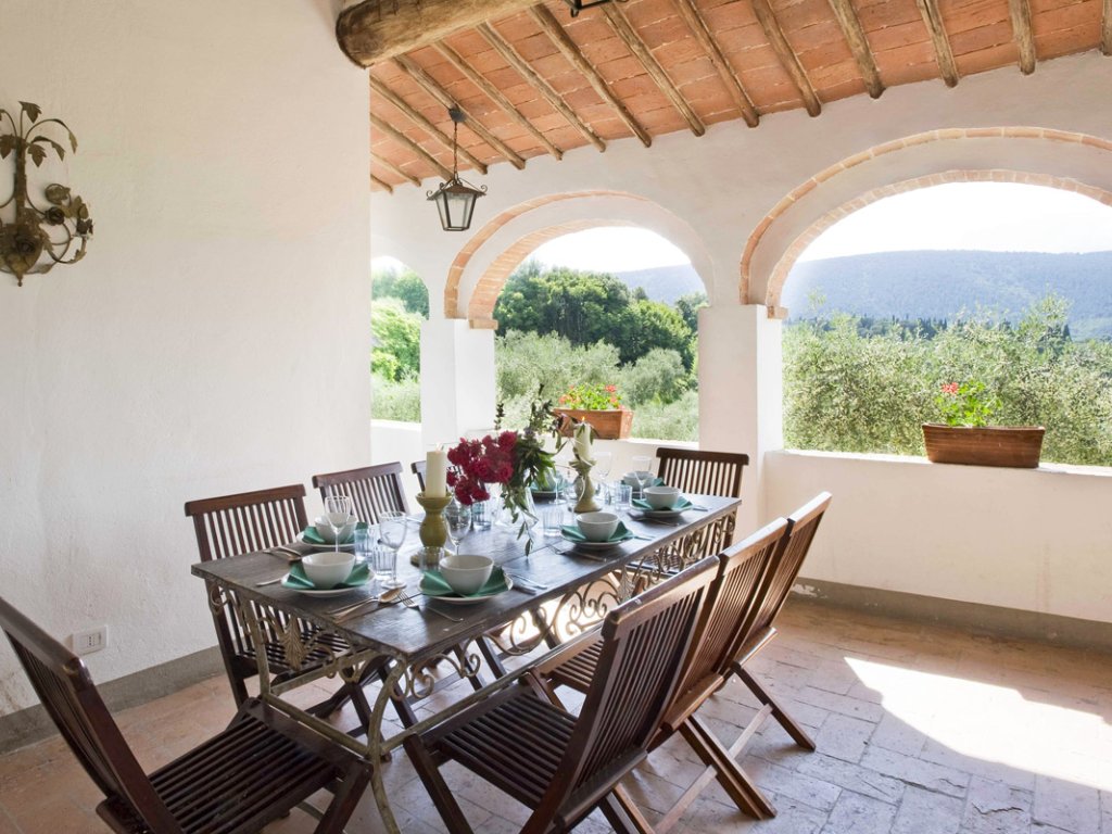 Villa Luisa | A large villa whose loggia is perfect for dining and sunsets.