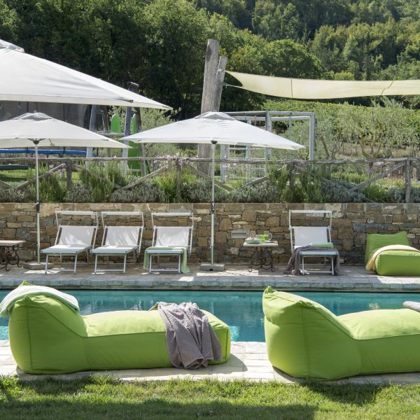 Pian di Radda | Luxury Villa for 12 with gym, steam-room and private pool