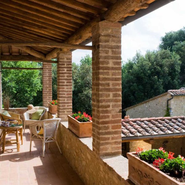 Pipistrelli | Luxury villa and pool in private woods near Siena
