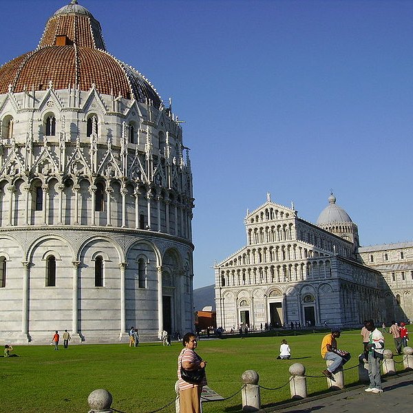 Pisa - and the leaning tower