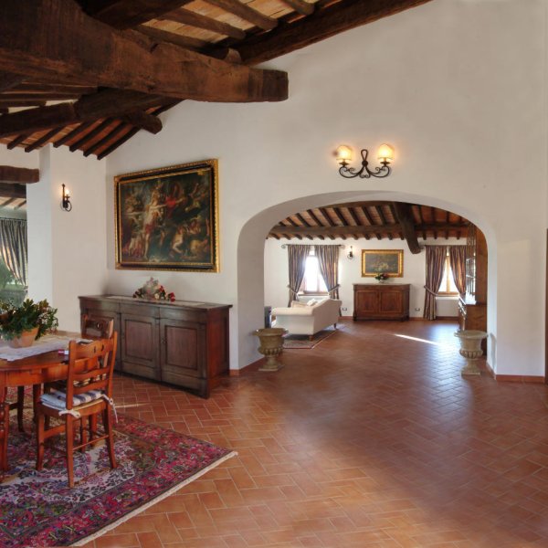 Podere Enea | Country House and Pool with views of Pienza
