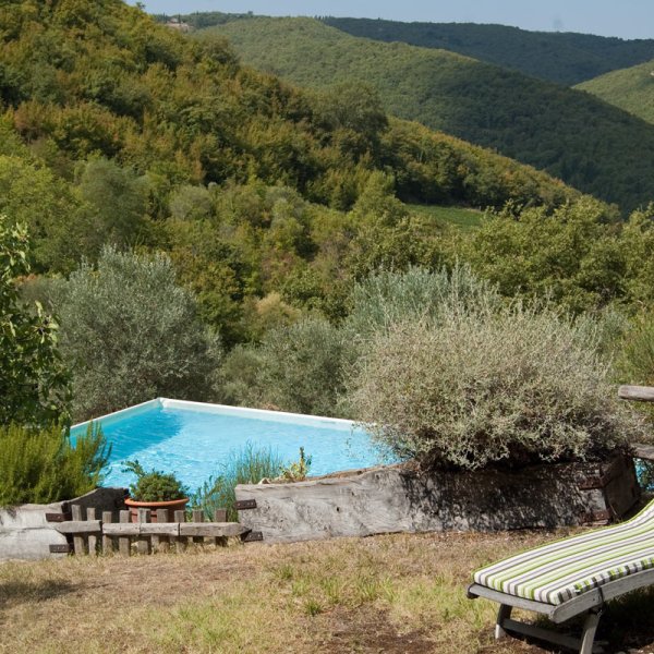 Chianti villa with pool