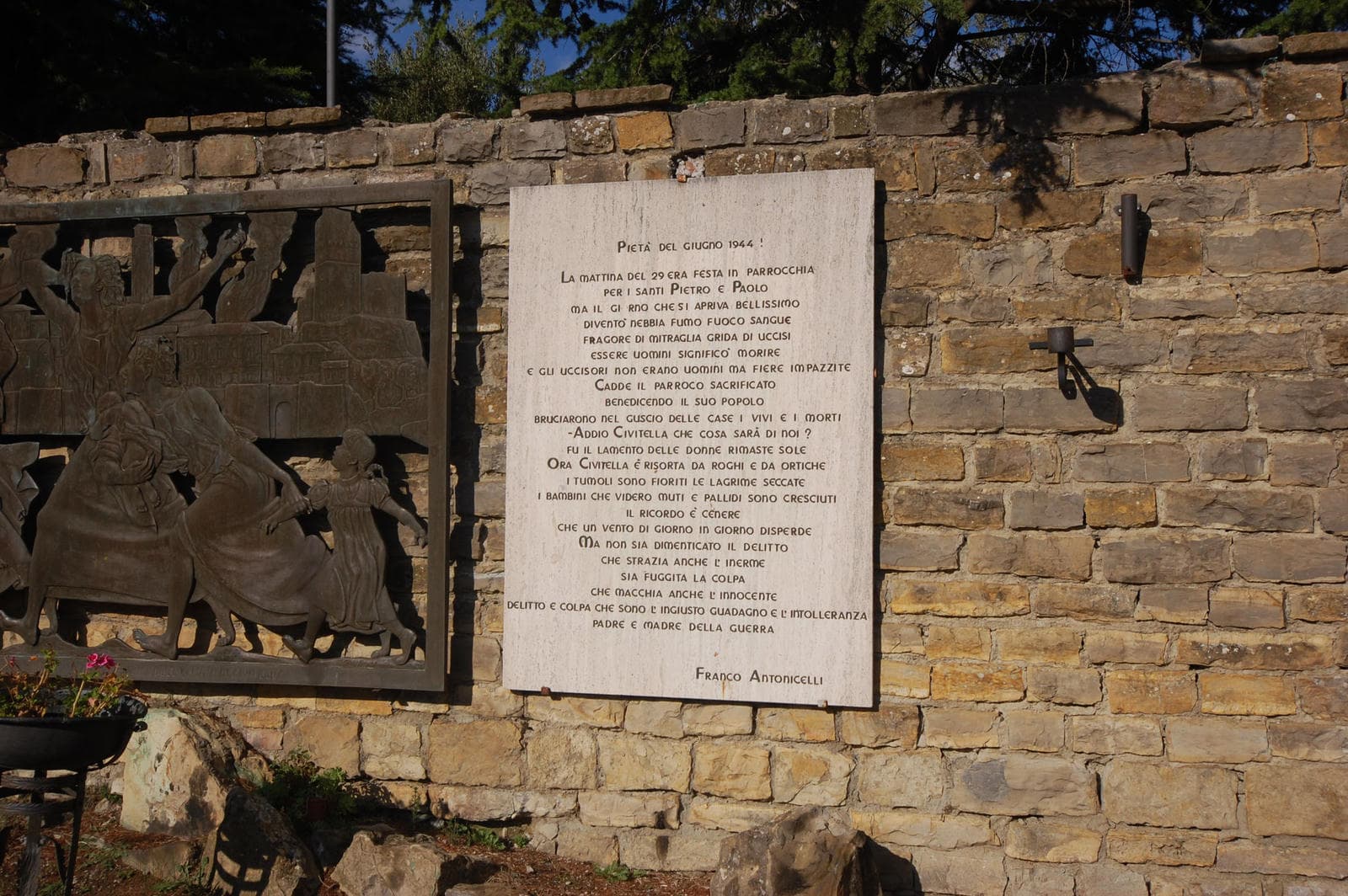 Memorial in Civitella in Val di Chiana CivitellainValdiChiana-memoriale