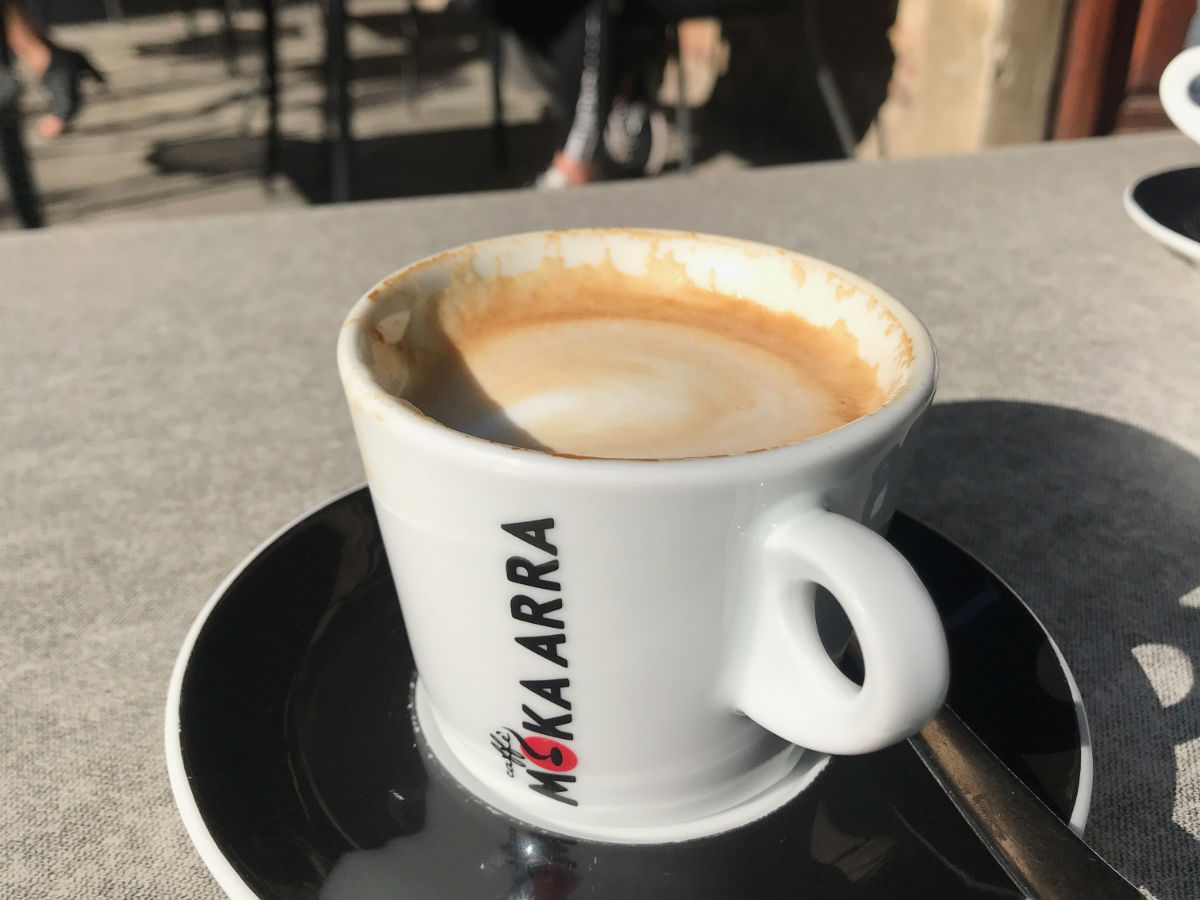 Cappuccino in Casole