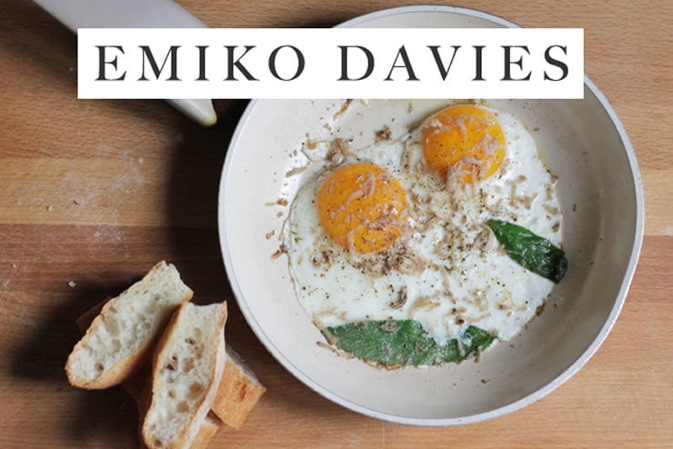 emiko davies fried egg and truffle emiko davies fried egg and truffle